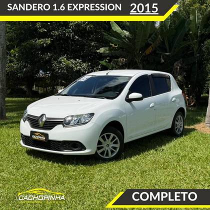 RENAULT SANDERO 1.6 EXPRESSION 8V FLEX 4P MANUAL